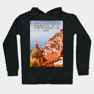 Italy Amalfi Retro Vintage Travel Souvenir Hoodie